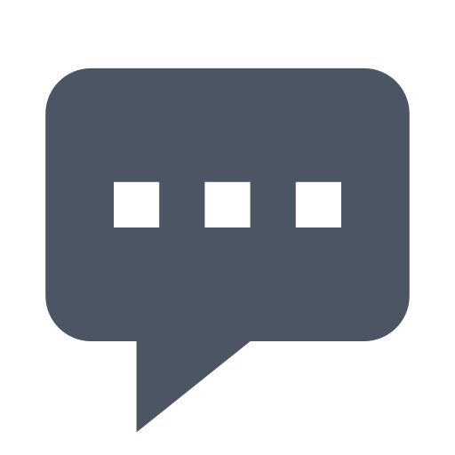 Chat, alt icon