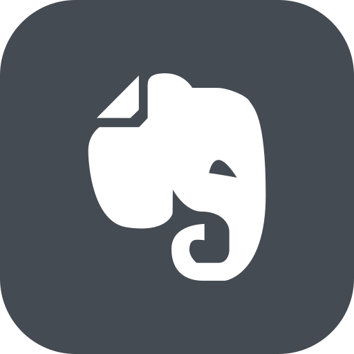 Chat, communication, evernote icon