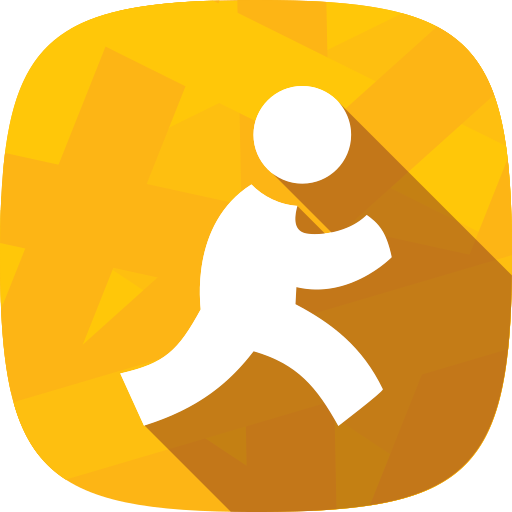 Aim, messages, social network, chat icon