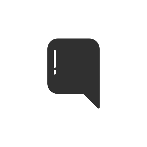 Chat, comments, inbox, message icon