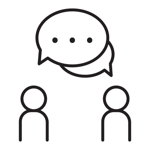 Consultation, speaking, advise, communication, talking icon