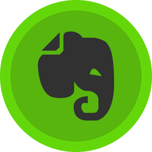 Chat, communication, evernote icon