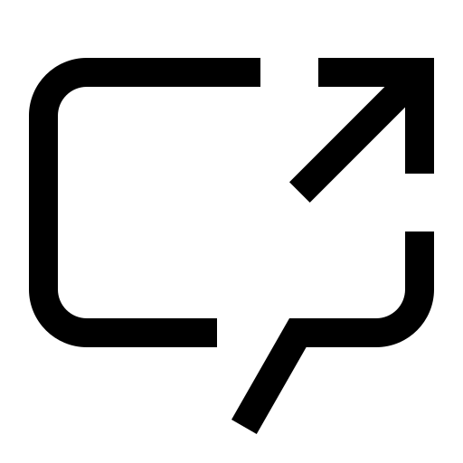 Chat, launch icon