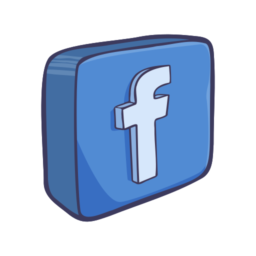 Facebook, social media, chat, talk, conversation, internet, online icon