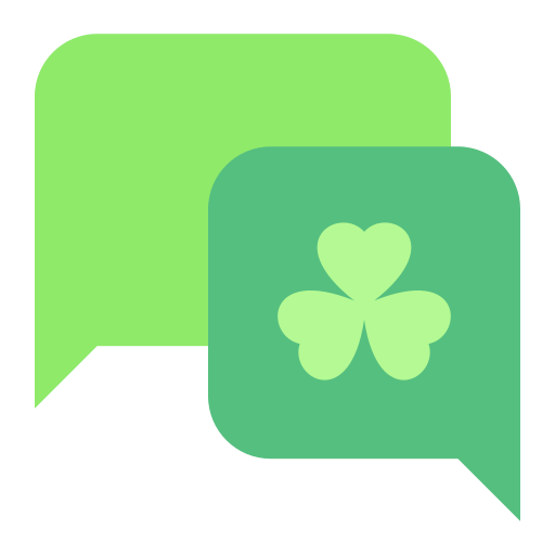 Chat, clover, day, ireland, irish, patricks, st icon