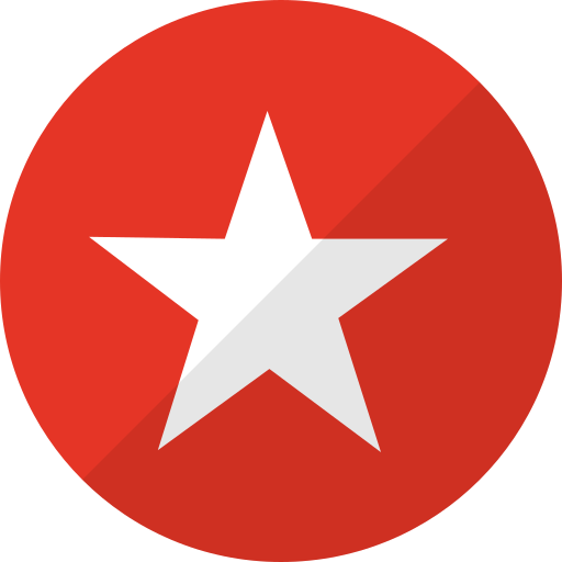 Reverbnation, media, nation, network, social, star icon