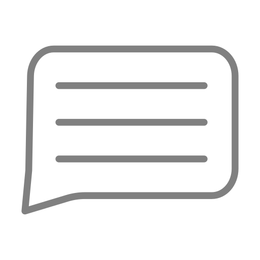 Chat, message, communication, interface icon