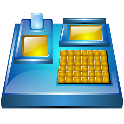 Billing, cashier, electronic, machine icon