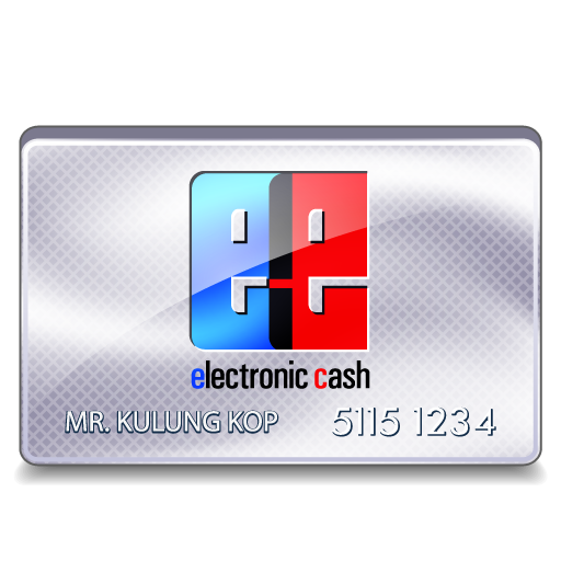 Electronic, cash icon