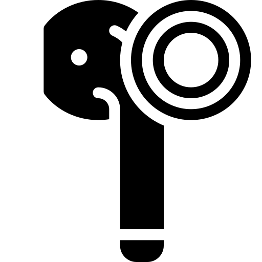 Airpod, double, tap icon