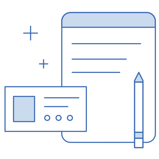 Branding, pen icon