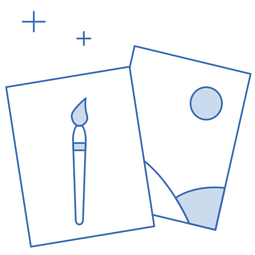 Graphic, illustration icon