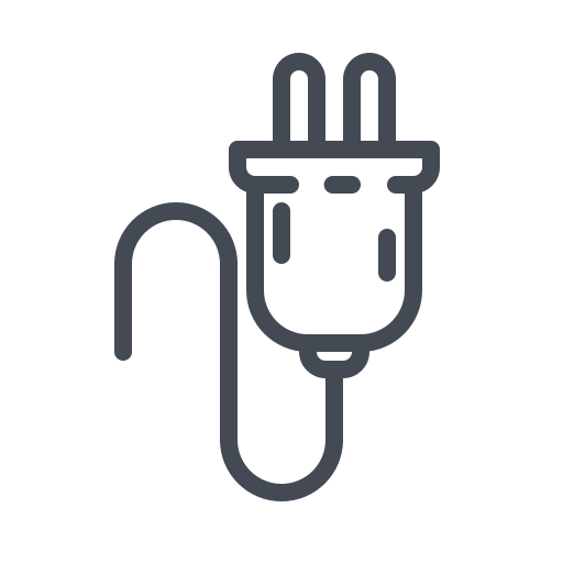 Electric, electricity, energy, plug, power, socket icon
