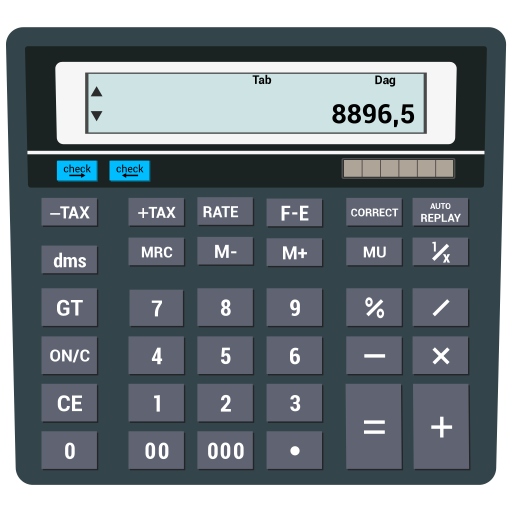 Calculate, calculator, math icon