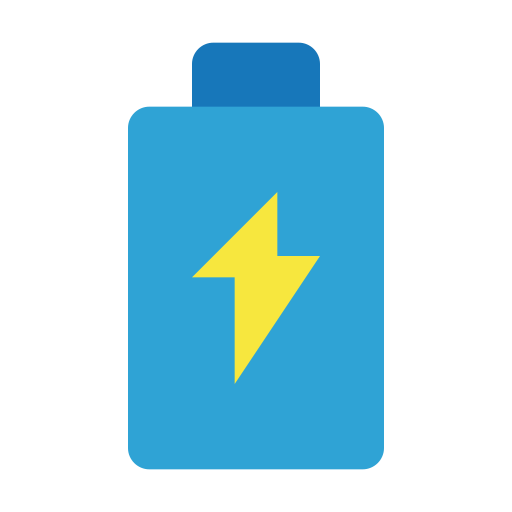 Battery, battery level, charge, full battery, power icon