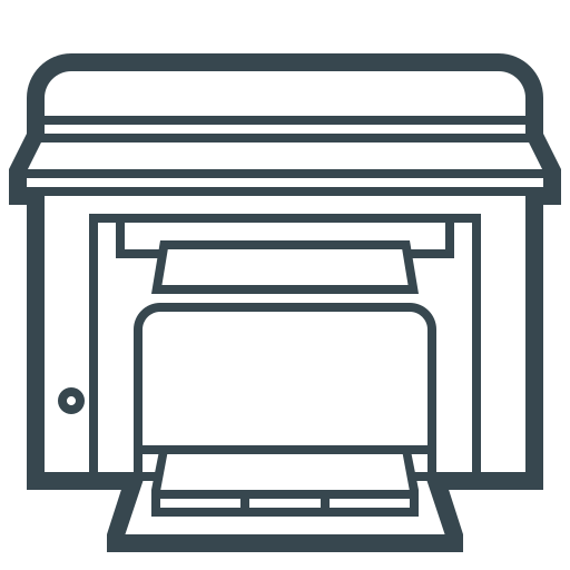 Mfp, copier, printer, scanner, xerox, multifunction, multifunction printer icon
