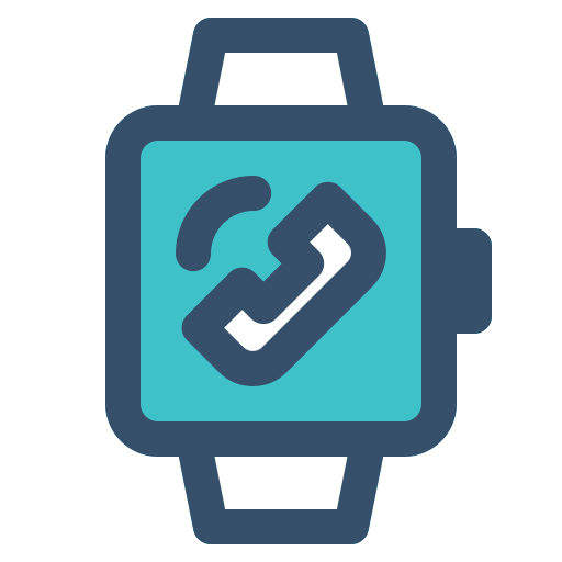 Smart, smart watch, telephone, watch icon