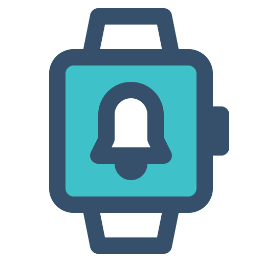 Bell, notification, smart, smart watch, watch icon