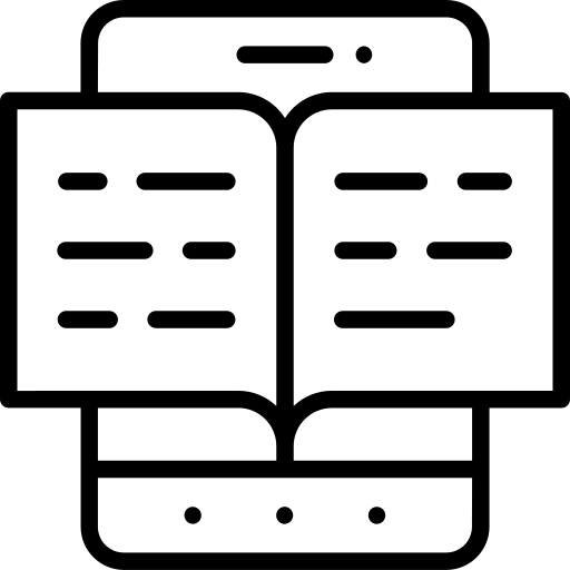 Education app, mobile, application icon
