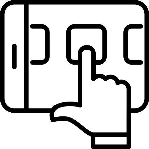 Select item, choice icon