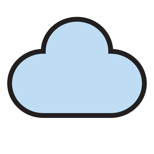 Cloud, computing, data, database, internet, network, storage icon