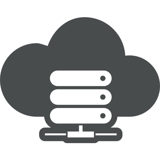 Cloud, cloud computing, disk, hard, hdd, network icon
