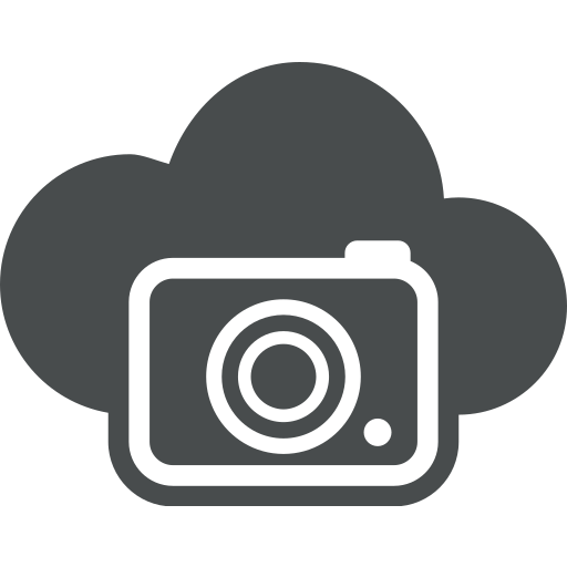 Camera, cloud, cloud computing, image, multimedia, photo, picture icon