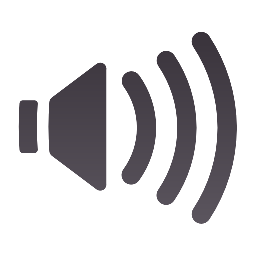 Audio, high, panel, volume icon