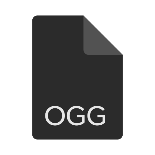 Ogg, file, extension, format icon