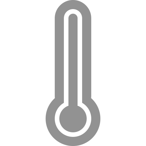 Thermometer, full icon