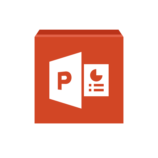 Chart, graph, microsoft, powerpoint, report icon