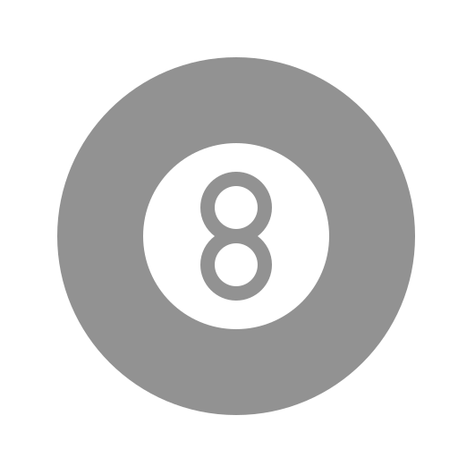 Billiard, ball icon