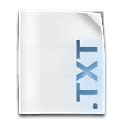 Txt, file icon