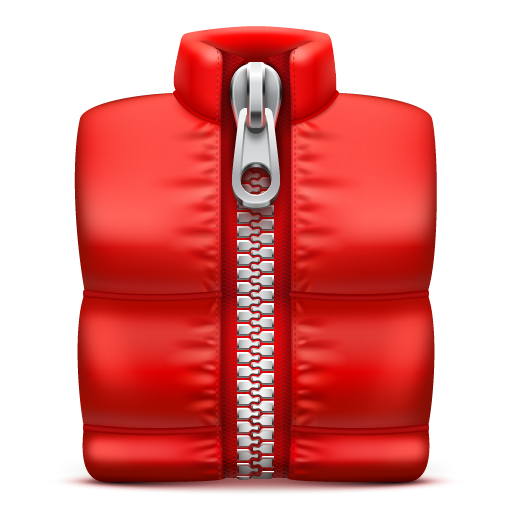Red, soda, zip icon