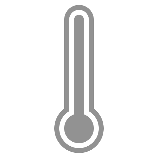 Full, thermometer icon