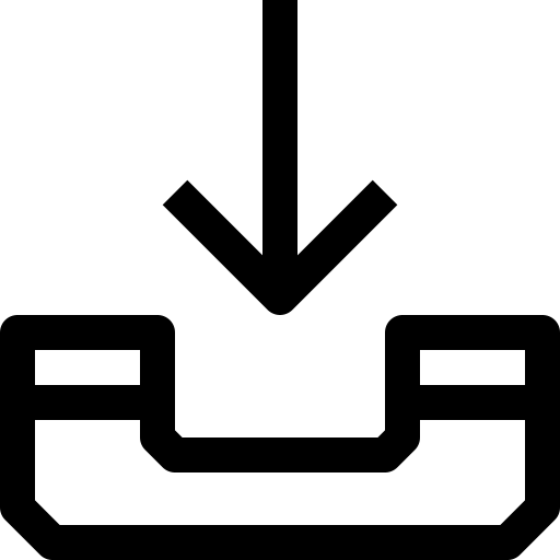 App, essential, inbox, ui icon
