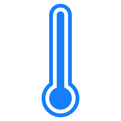 Thermometer, full icon