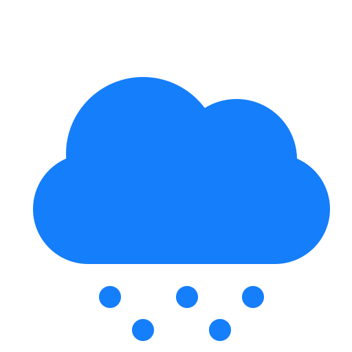 Cloud, snow icon