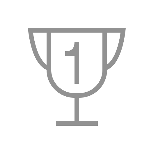 One, trophy, 1 icon