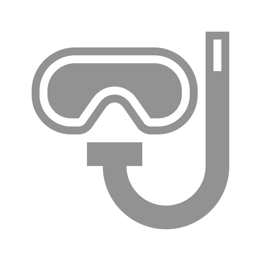 Goggles, diving icon