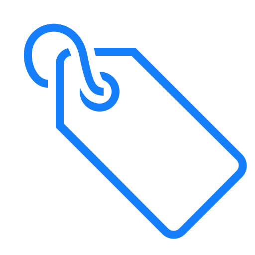 Cord, tag icon