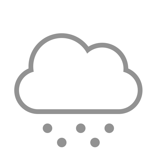 Cloud, snow icon