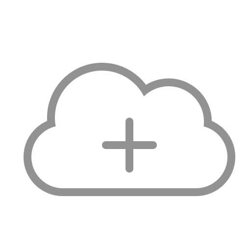 Add, cloud icon
