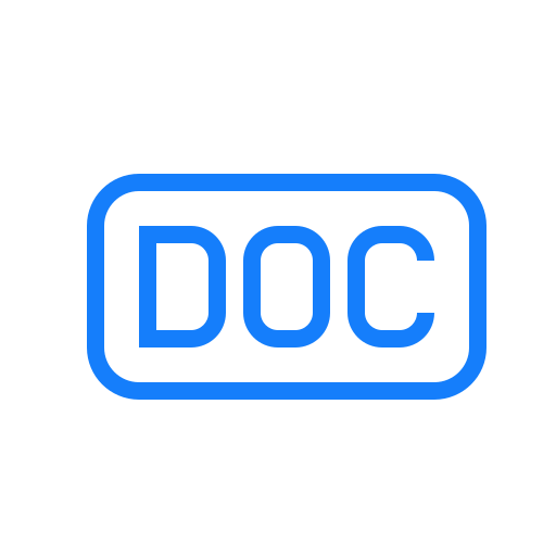 Doc, file icon