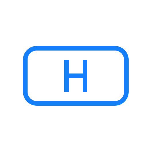 H, file icon