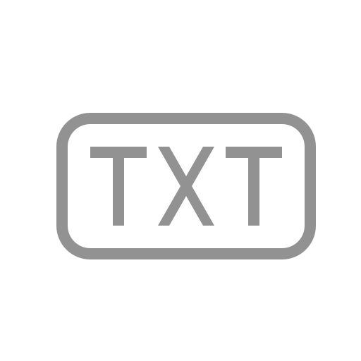 Txt, file icon