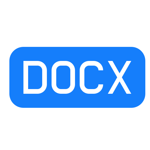 Docx, file icon