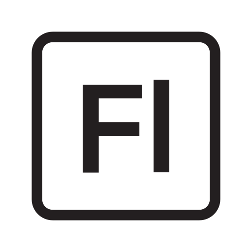 Adobe, extension, file, flash, format icon