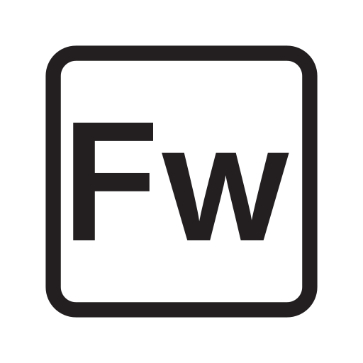Adobe, extension, file, fireworks, format icon