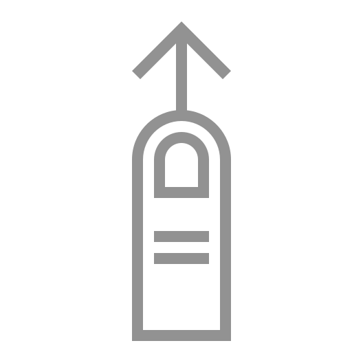 Finger, swipe, up icon